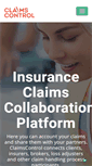 Mobile Screenshot of claimscontrol.com